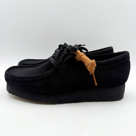 CLARKS Mens Wallabee Boot US 13 M EU 47 Brown Suede Leather NIB - Picture 8 of 12